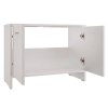 Skříňka pod umyvadlo 67x33 cm, bílá/dub