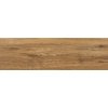 EBS Jork Brown 18x60 cm detail dlažby v dekoru hnědého dřeva s matným povrchem