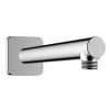 HANSGROHE Sprchové Rameno VERNIS SHAPE 24 cm, Nástěnné, Úhel 90°, Materiál Mosaz, Barva CHROM LESKLÝ / ČERNÁ MATNÁ 27809000