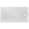 Obdélníková sprchová vanička VEXO - bílá (Varianta Barva - Bílá, Nožičky k vaně - Bez nožiček, Rozměr A - 100, Rozměr B - 80)