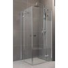 Čtvercový sprchový kout EBS TANGO 120x120 cm výška 200 cm chromové profily, kód EBS120120