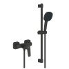 Grohe Professional Cubeo Sprchová nástěnná baterie se sprchovým setem, matná černá 1018252430