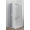 Čtvercový sprchový kout Flex, zavírání na stranu