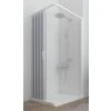 Čtvercový sprchový kout Flex, zavírání na stranu
