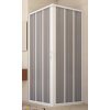 Sprchový kout Flex hranatý, zavírání do středu