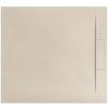 Besteco Sprchová vanička Nilo 100x90 cm, litý mramor, beige