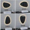 BESTECO Aqua Light LED Zrcadlo Kapka 70x80 cm