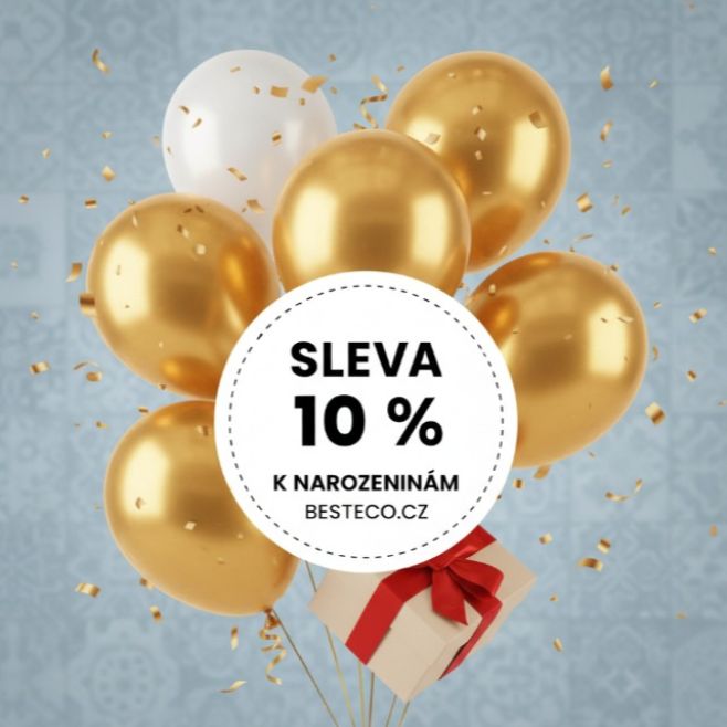 🎉 Slavíme s Vámi! Narozeninová sleva 10 % je tu! 🎉 Milí fanoušci Besteco.cz, protože si vážíme Vaší přízně, máme pro Vás...