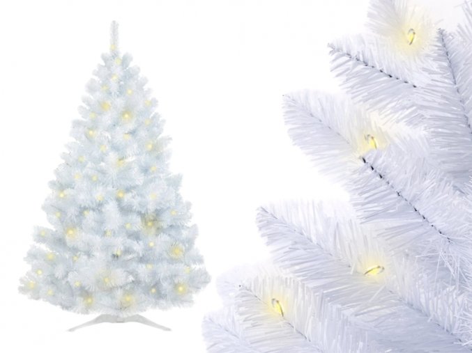vianočný stromček biely elegance