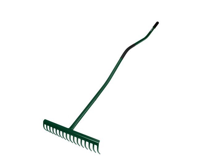 Hrábě 16 hrotů, pogumovaná kovová ergonomická rukojeť 15G081