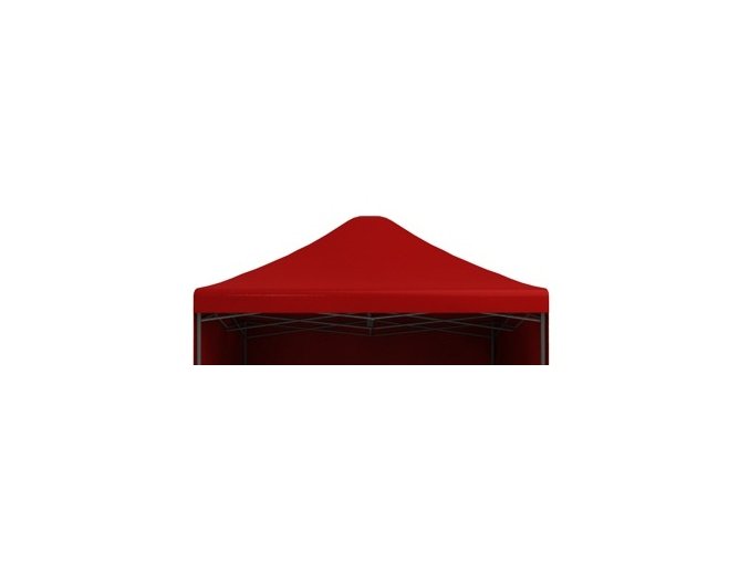 střecha k stanu červená 2,5 x 2,5 m SQ/HQ/EXQ