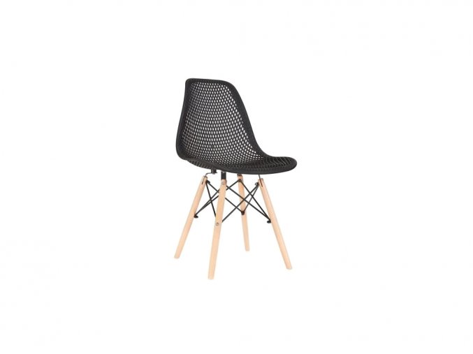 Jídelní židle skandinávský styl Black Grid