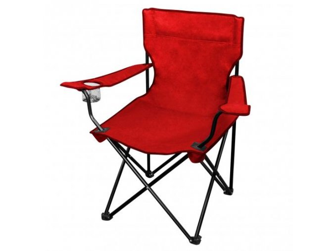 Kempingová rozkládací židlička RED