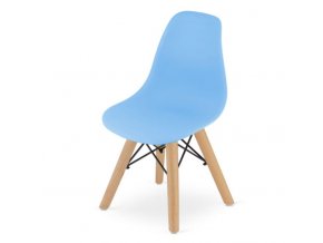 detská stolička modráú