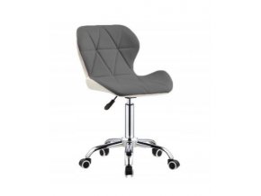 sivo biela kancelárska stolička