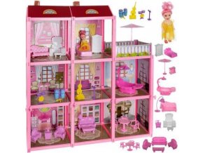 domček pre bábiky plastový