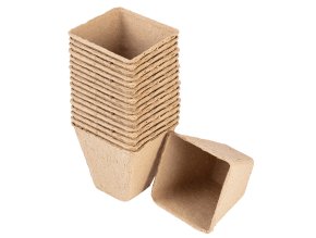 Rašelinové semenáčky: 8 x 8 x 7,8 cm, 18 kusů 15G464