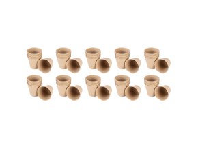 Rašelinové semenáčky: 8 x 8 x 7,8 cm, 60 kusů 15G463