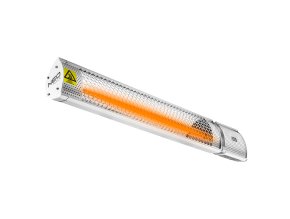Sálavý ohřívač 2000W, IP55, topné těleso zlatá halogenová lampa, dálkové ovládání, regulace výkonu 2 úrovně 90-030