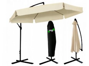 Zahradní slunečník 350cm BEIGE Trabem