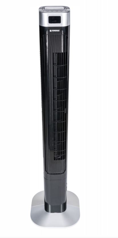 Powermat Věžový ventilátor Tower high 90W černý