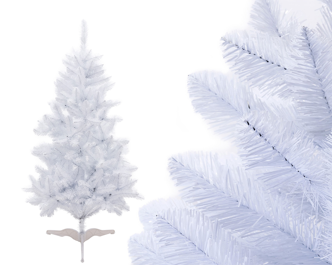 Foxigy Vánoční stromek Jedle 250 cm Bílá Elegance Foxigy Vánoční stromek Jedle 250 cm Bílá Elegance