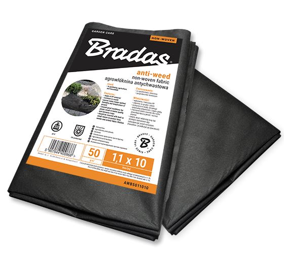 Bestent Agrovláknina 0,8x10 m 50g/m2 s UV filtrem černá