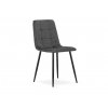 Jídelní židle sametová Dark Grey Luxury