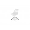 Kancelářská židle bílá skandinávský styl PAW Basic