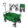 vozík na koliesakch zelený
