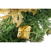B SK 20428 Vianočný veniec 40cm Gold naše fotky (2)
