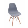 Jídelní židle šedá skandinávský styl Classic