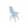 Jídelní židle 4ks modré skandinávský styl Classic