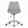 Kancelářská židle šedá skandinávský styl BASIC