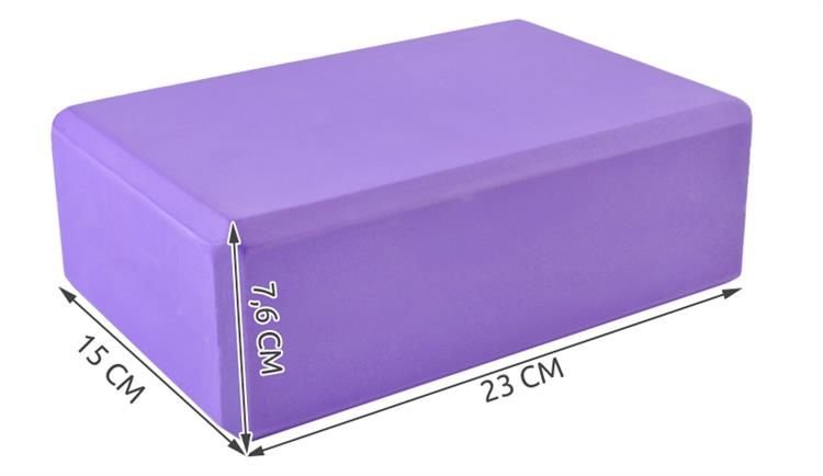 Yogablock Purple 15x23x7,6 cm