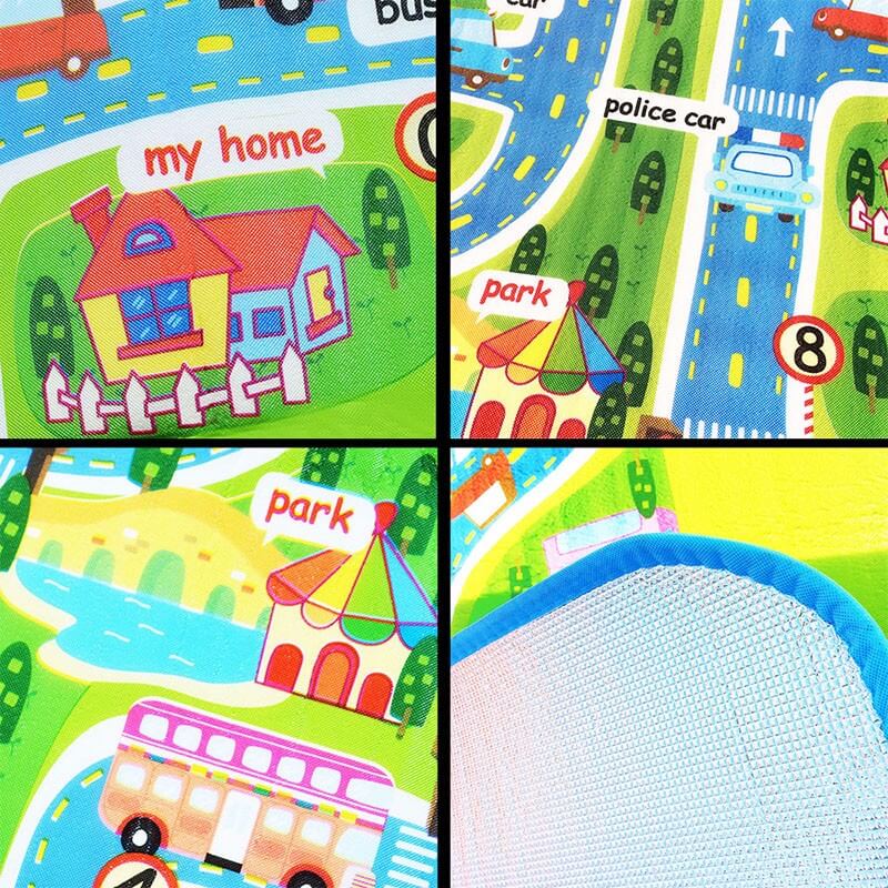 Kinderspielmatte TOWN 160x200cm