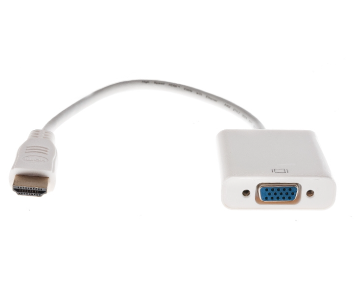 Adapter HDMI auf VGA White