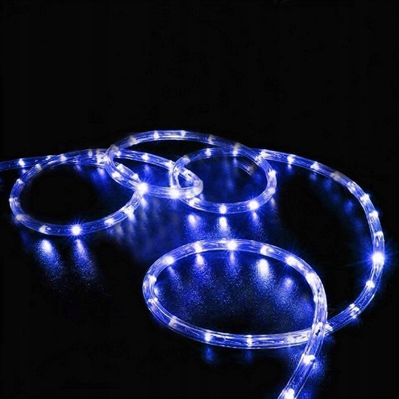 Lichterkette - Lichtschlange 240LED 10 m Blau 8 Funktionen