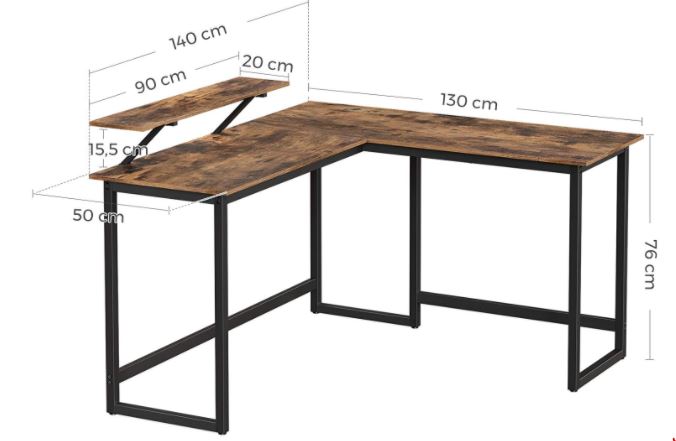 Schreibtisch Rustik DESIGN