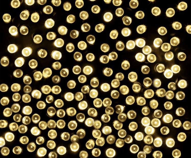 Weihnachtslichterkette 4,95 m 100LED Warmweiß