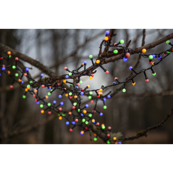 Dekorative LED-Kugeln für den Außenbereich, 700LED, 14 m, mehrfarbig