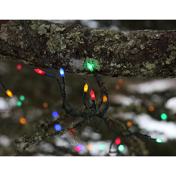 Dekorative LED-Außenbeleuchtung, 80LED, 16 m, mehrfarbig