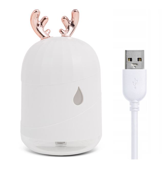 Difuzor de arome LED USB 200ml Deer White 1