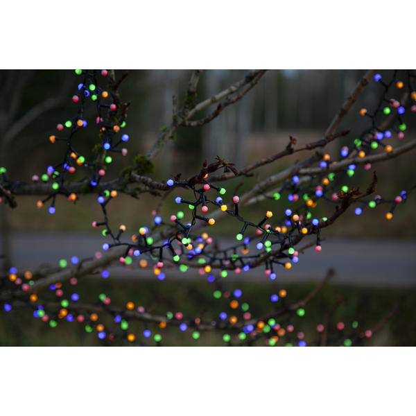 Dekorative LED-Kugeln für den Außenbereich, 700LED, 14 m, mehrfarbig