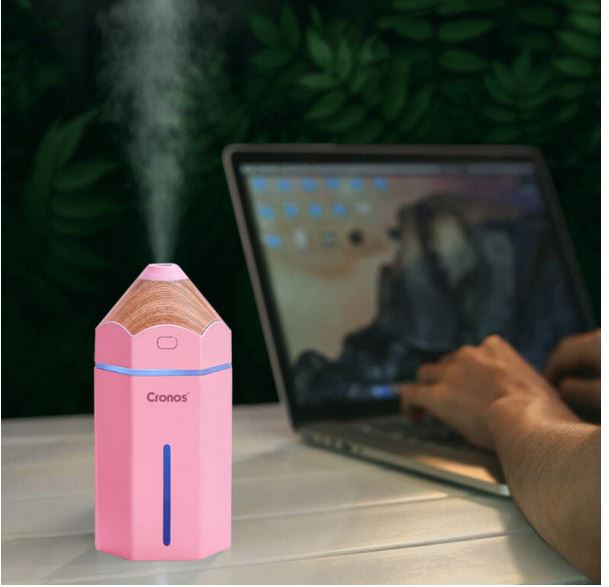 Aroma diffúzor LED USB 230ml Pencil Pink 1