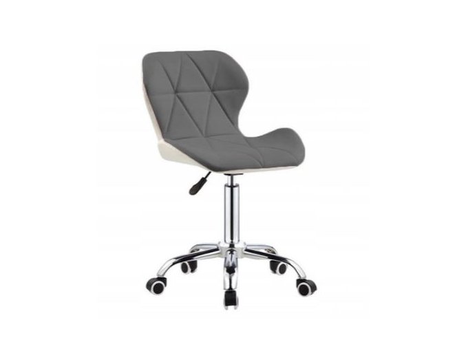 sivo biela kancelárska stolička