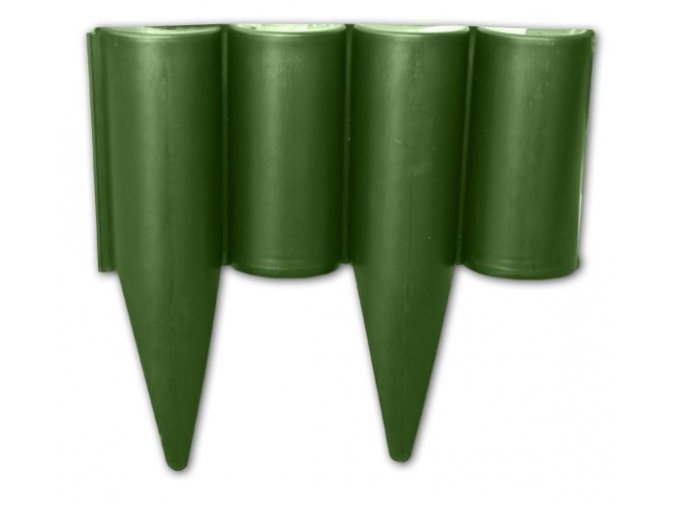 palisáda plastová zelená