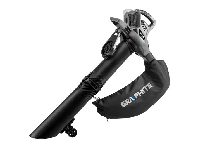 Akumulátorový záhradný vysávač Energy+ 36V Li-Ion, 2 v 1, kapacita vrecka 35 l, bez batérie 58G036