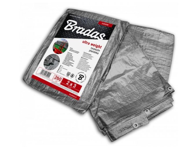 krycia plachta sivá