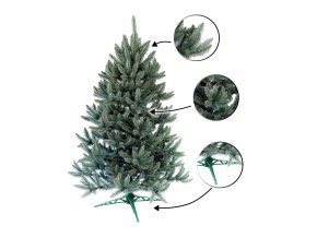 Vianočný stromček Smrek 220cm Royal Silver